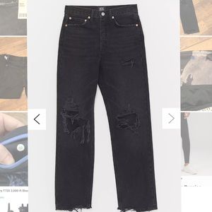 BDG High Rise Relaxed Straight Jeans